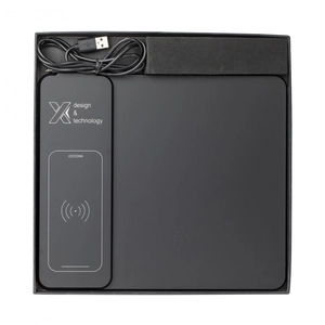 Tapis de souris avec chargeur induction 10W personnalisable