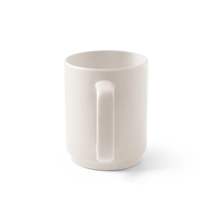 Tasse en céramique avec corps cylindrique personnalisable