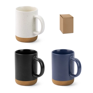 Tasse en céramique avec socle en liège 320 ml