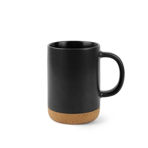 Tasse en céramique avec socle en liège 320 ml personnalisable