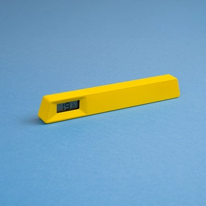 Thermomètre porte photo Made In France - plastique recyclé personnalisable