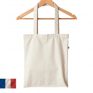 Totebag Made in France 165gr 100% coton bio GOTS personnalisable