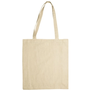 Totebag oekotex 140gr avec soufflet- Sac shopping longues anses personnalisable