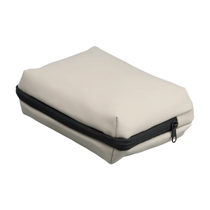 Trousse avec fermeture zippée et multiples poches en rPET – 2L personnalisable