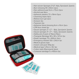 Trousse de premiers secours 40 pièces personnalisable