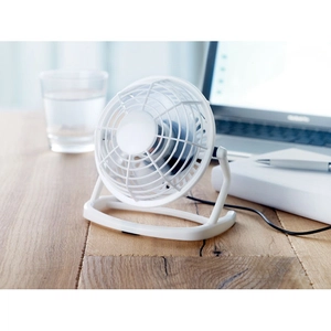 Ventilateur de bureau - chargement par port USB personnalisable