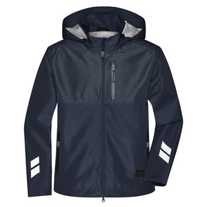 Veste de travail à capuche 100% en RPET OEKOTEX- fermeture YKK personnalisable