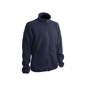 Veste polaire sur-mesure avec col montant - fabrication europe personnalisable