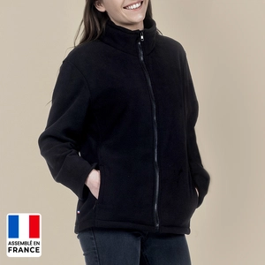 Veste polaire unisexe 280gr/m2 en polyester -  confectionnée en france personnalisable