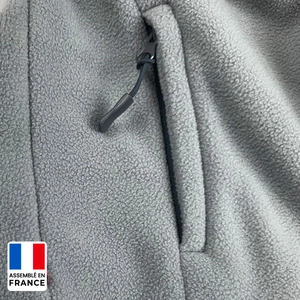 Veste polaire unisexe 280gr/m2 en polyester -  confectionnée en france personnalisable