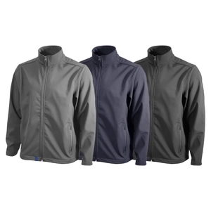 Veste softshell avec col montant - fabrication europe