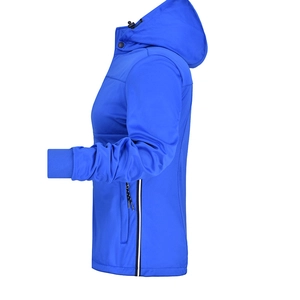 Veste softshell Hiver Femme avec capuche amovible - Coupe cintrée personnalisable