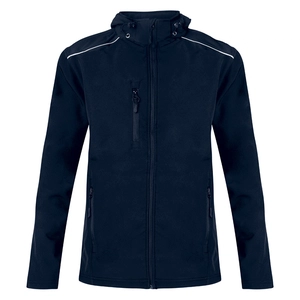 Veste softshell Homme 330gr/m2 avec col montant personnalisable