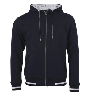 Veste sweat homme, zip métal YKK personnalisable