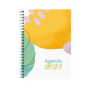 Agenda de bureau 15 x 21 cm - Made in France personnalisable