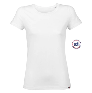 T shirt Femme Made In France col rond -  100% coton personnalisable