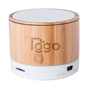 Enceinte Bluetooth en bambou KALTUN  personnalisable