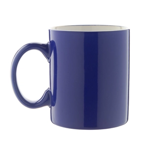 Mug en céramique 300 ml coloré avec intérieur blanc personnalisable