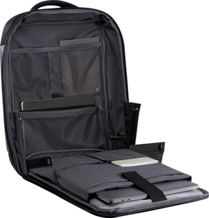 Sac à dos compact pour ordinateur portable de 12 L recyclé certifié GRS de 15,6