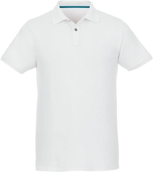 Polo bio recyclé manches courtes Homme 220g - Coton certifié GOTS personnalisable