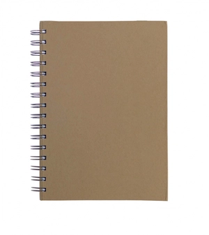 Carnet à spirales A5, bloc notes de 100 feuilles personnalisable