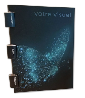 Carnet SPIBOOK couverture 100% personnalisable - spirale papier personnalisable