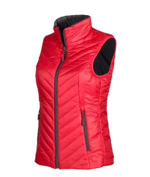 Bodywarmer Femme matelassé avec poche intérieure zippée personnalisable