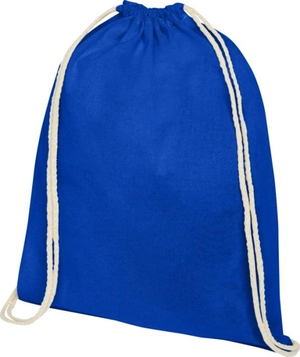 Sac à dos en coton avec fermeture à cordon - sac à dos 140g 5 litres personnalisable