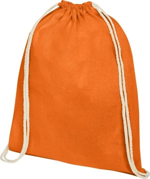 Sac à dos en coton avec fermeture à cordon - sac à dos 140g 5 litres personnalisable