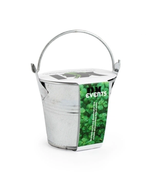 Kit de plantation avec pot en zinc - Diamètre 7 cm personnalisable