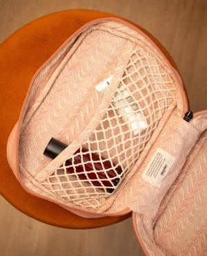 Trousse de toilette - Vanity Lina - fabriqué par une ONG personnalisable