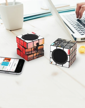 Enceinte Rubik's Bluetooth SPEAKER - antistress personnalisable