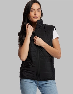 Bodywarmer Femme à doublure Sherpa - Doudoune sans manches  personnalisable