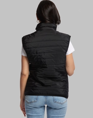 Bodywarmer Femme à doublure Sherpa - Doudoune sans manches  personnalisable