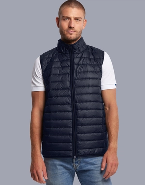 Doudoune sans manches Homme Made In France - en PET recyclé personnalisable