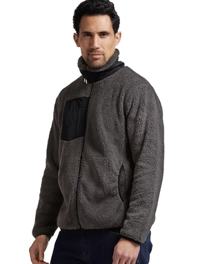 Sherpa Homme manches longues - Blouson polaire personnalisable