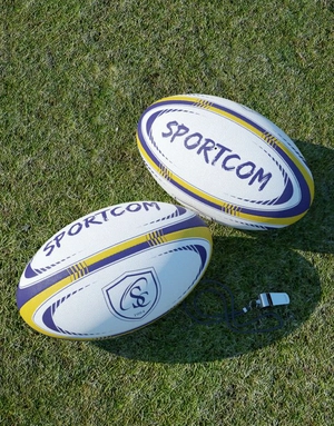 Ballon de rugby Training 100% personnalisable - ballon rugby à picots personnalisable