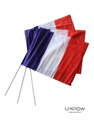 Drapeau de supporter 90x70 cm - Drapeau de stade personnalisable personnalisable