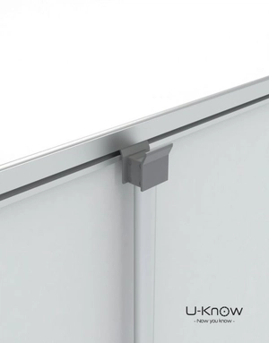 Enrouleur double face 100x200 cm en aluminium - Rollup publicitaire personnalisable