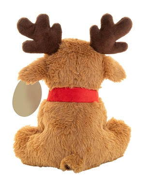 Peluche renne RPET - idéal pour Noël personnalisable