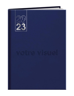 Semainier de bureau 2025 CORDOUE 20x27 cm - couverture rigide personnalisable