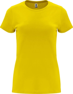 T-shirt ajusté à manches courtes pour femme personnalisable