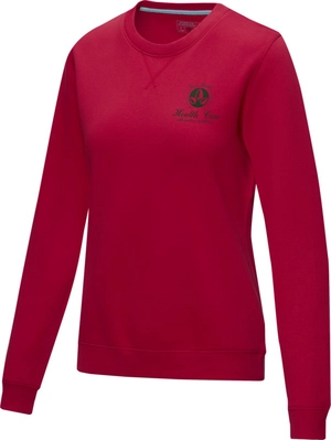 Sweat à col rond en coton Bio certifié GOTS pour Femme 280gr personnalisable