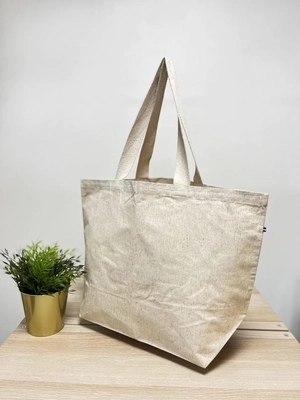 Sac en coton et chanvre 320gr/m2 - Sac cabas origine France garantie personnalisable