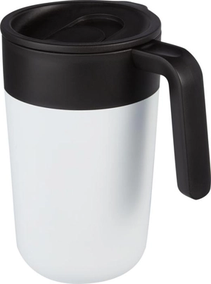 Mug 400 ml isotherme double paroi  - Tasse en plastique recyclé personnalisable