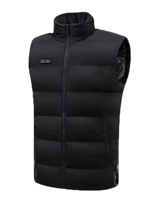 Bodywarmer chauffant avec powerbank 10 000 mAh personnalisable