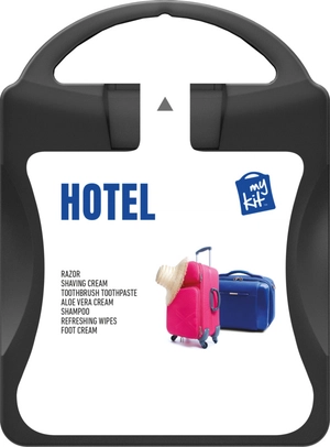 Kit de soins pour Hôtel - idéal pour voyage d'affaires personnalisable