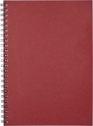 Carnet de notes recyclé à spirales Desk-Mate® A5 coloré personnalisable