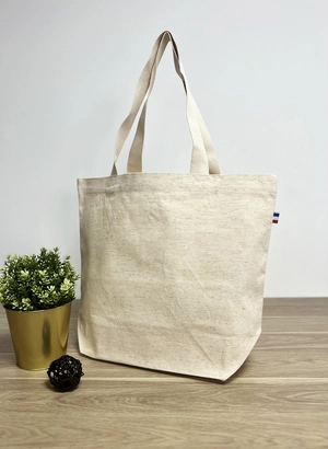 Sac en coton et chanvre 320gr/m2 - Totebag origine France garantie personnalisable