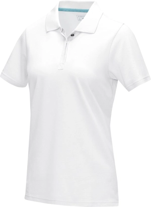 Polo manches courtes Femme - coton bio certifié GOTS 160gr personnalisable